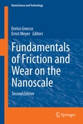 Cover: Fundamentals of Friction and Wear on the Nanoscale - Springer