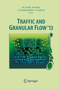 Cover: Traffic and Granular Flow '13 - Springer
