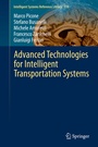 Cover: Advanced Technologies for Intelligent Transportation Systems - Springer