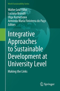 Enlarge image Cover: Integrative Approaches to Sustainable Development at University Level - Springer