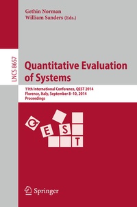 Enlarge image Cover: Quantitative Evaluation of Systems - Springer
