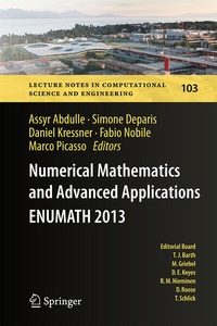 Enlarge image Cover: Numerical Mathematics and Advanced Applications - ENUMATH 2013 - Springer