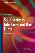 Cover: Solid Surfaces, Interfaces and Thin Films - Springer