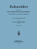 Cover: Zahnr&auml;der - Springer