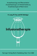 Cover: Infusionstherapie - Springer