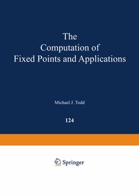 Abbildung von: The Computation of Fixed Points and Applications - Springer