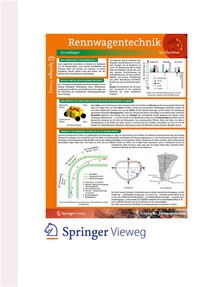 Abbildung von: Lerntafel Rennwagentechnik - Springer Vieweg