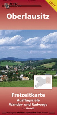 Abbildung von: Oberlausitz - SACHSEN KARTOGRAPHIE