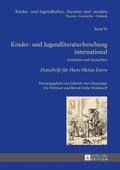Cover: Kinder- und Jugendliteraturforschung international - Peter Lang Verlag