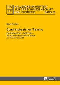 Abbildung von: Coachingbasiertes Training - Peter Lang Verlag