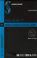 Cover: POLYSLAV 17 - Biblion Media