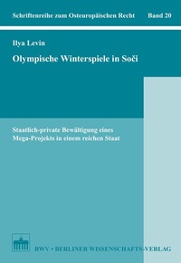 Abbildung von: Olympische Winterspiele in Soci - Berliner Wissenschafts-Verlag