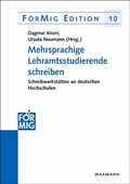 Cover: Mehrsprachige Lehramtsstudierende schreiben - Waxmann