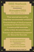 Cover: The social security and the economic crisis II Proceedings of the European Institute for Social Security / La s&eacute;curit&eacute; sociale et la crise &eacute;conomique II Travaux de l'Institut Europ&eacute;en de S&eacute;curit&eacute; Sociale - Springer