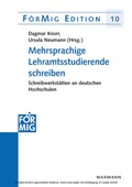 Cover: Mehrsprachige Lehramtsstudierende schreiben - Waxmann Verlag GmbH