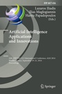 Cover: Artificial Intelligence Applications and Innovations - Springer