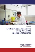 Cover: Multicomponent analysis using UV-visible spectrophotometer - LAP Lambert Academic Publishing