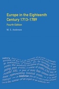 Cover: Europe in the Eighteenth Century 1713-1789 - Routledge