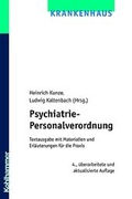 Cover: Psychiatrie-Personalverordnung - Kohlhammer