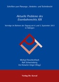 Cover: Aktuelle Probleme des Eisenbahnrechts XIX - Kovac, Dr. Verlag