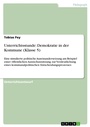 Cover: Unterrichtsstunde: Demokratie in der Kommune (Klasse 5) - GRIN Verlag
