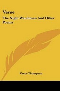 Enlarge image Cover: Verse - Kessinger Publishing