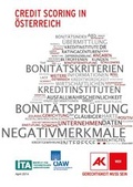 Cover: Credit Scoring in &Ouml;sterreich - Kammer f&uuml;r Arbeiter und Angestellte f&uuml;r Wien