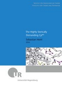 Abbildung von: The Highly Sterically Demanding Cpbig - Universitatsverlag Regensburg GmbH