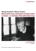 Cover: Why should I buy a bed when all that I want is sleep? - Belleville