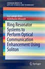 Cover: Ring Resonator Systems to Perform Optical Communication Enhancement Using Soliton - Springer