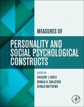 Cover: Measures of Personality and Social Psychological Constructs - Academic Press