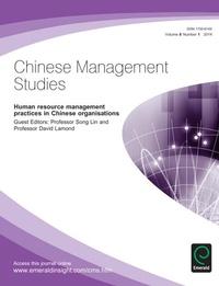 Enlarge image Cover: Human Resource Management Practices in Chinese Organisations - Emerald Group Publishing Limited