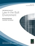 Cover: Environmental Law - Emerald Group Publishing Limited