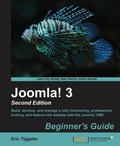 Cover: Joomla! 3 Beginner's Guide Second Edition - Packt Publishing
