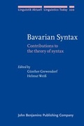 Cover: Bavarian Syntax - John Benjamins Publishing Co