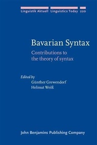 Enlarge image Cover: Bavarian Syntax - John Benjamins Publishing Company