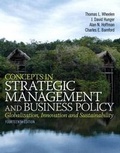 Cover: Concepts in Strategic Management and Business Policy Plus 2014 Mylab Management with Pearson Etext -- Access Card Package - Pearson