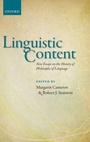 Cover: Linguistic Content - Oxford University Press