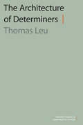 Cover: The Architecture of Determiners - Oxford University Press Inc