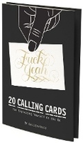 Cover: Calligraphuck Calling Cards - Chronicle Books