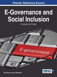 Enlarge image Cover: E-Governance and Social Inclusion - Idea Group,U.S.