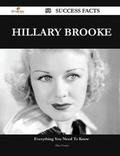 Cover: Hillary Brooke 58 Success Facts - Everything You Need to Know about Hillary Brooke - Emereo Publishing