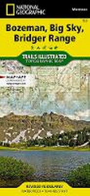 Abbildung von: Bozeman, Big Sky - National Geographic Maps