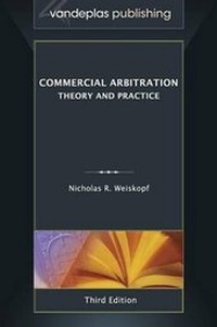 Abbildung von: Commercial Arbitration - Vandeplas Pub.