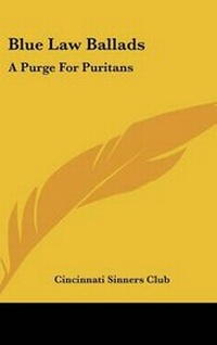 Abbildung von: Blue Law Ballads - Kessinger Publishing