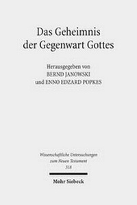 Abbildung von: Das Geheimnis der Gegenwart Gottes - Mohr Siebeck