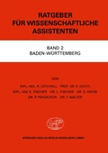 Cover: Ratgeber f&uuml;r Wissenschaftliche Assistenten - J.F. Bergmann-Verlag