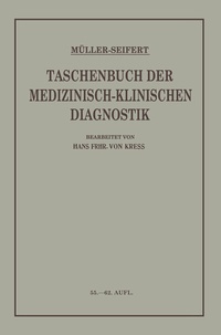 Abbildung von: Taschenbuch der Medizinisch Klinischen Diagnostik - J.F. Bergmann-Verlag