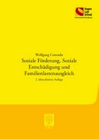 Abbildung von: Soziale Förderung, soziale Entschädigung und Familienlastenausgleich - Berliner Wissenschafts-Verlag