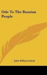 Abbildung von: Ode To The Russian People - Kessinger Publishing